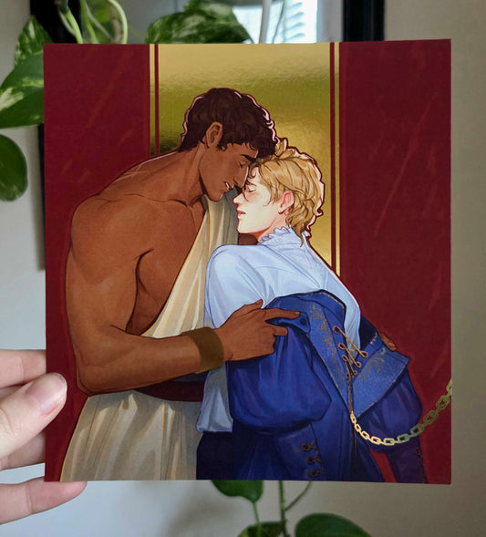 Captive Prince(s) Gold Foil Print
