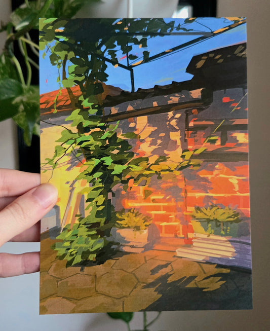 Bulgarian Grapevine Print