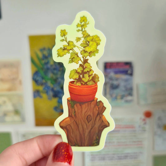 Tree Stump Sticker
