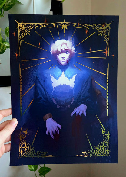 Kings Rising Gold Foil Print