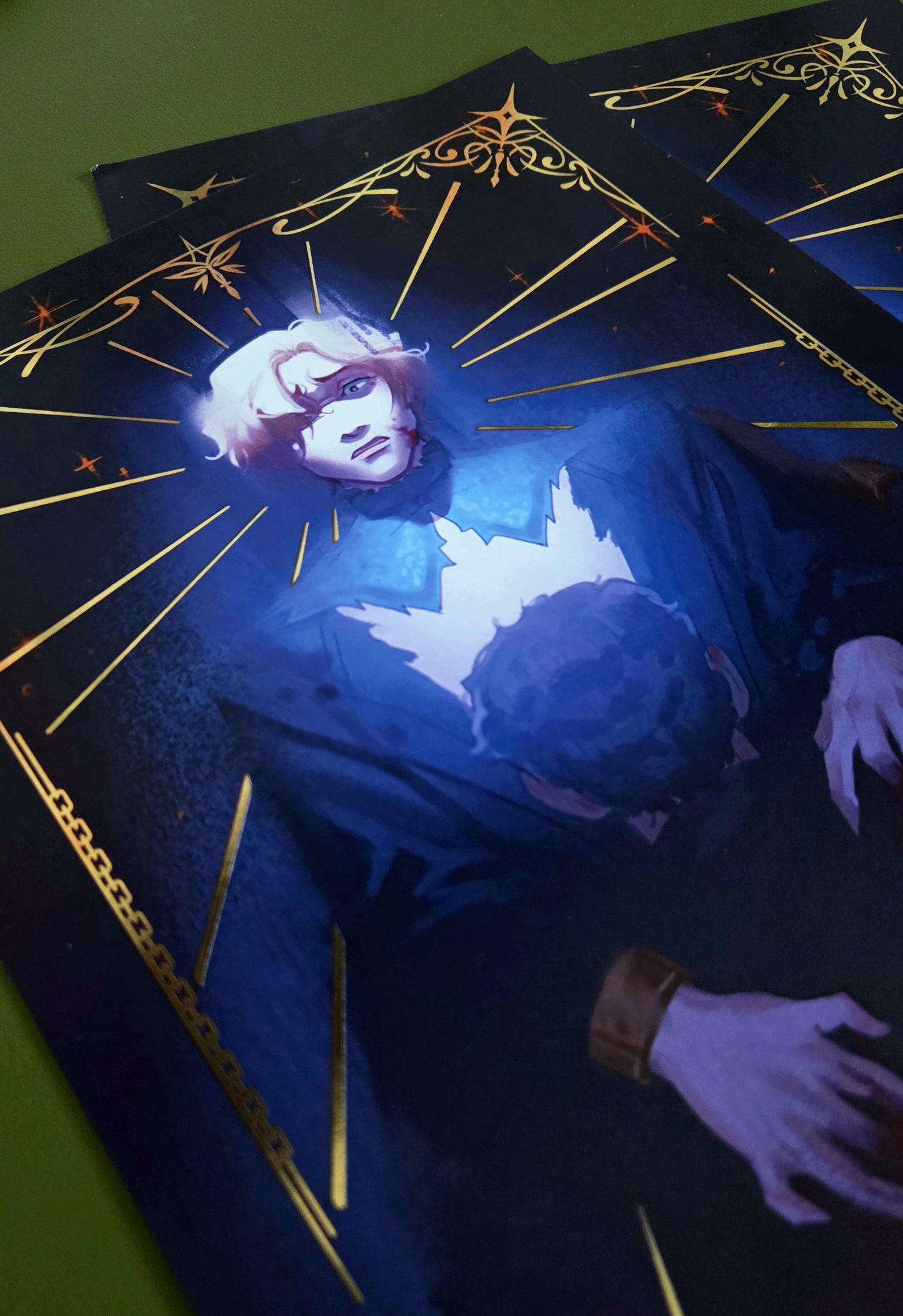 Kings Rising Gold Foil Print