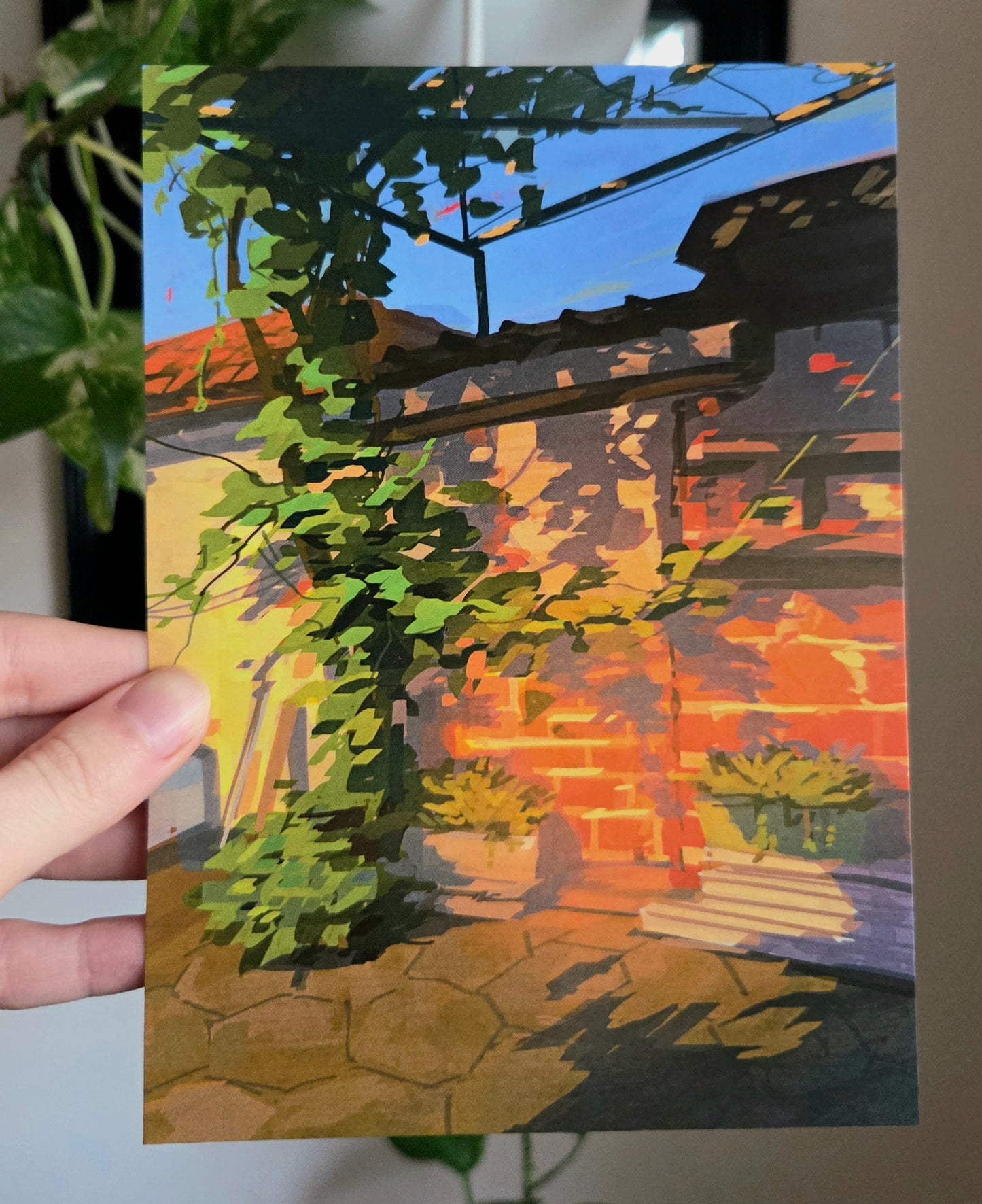 Bulgarian Grapevine Print