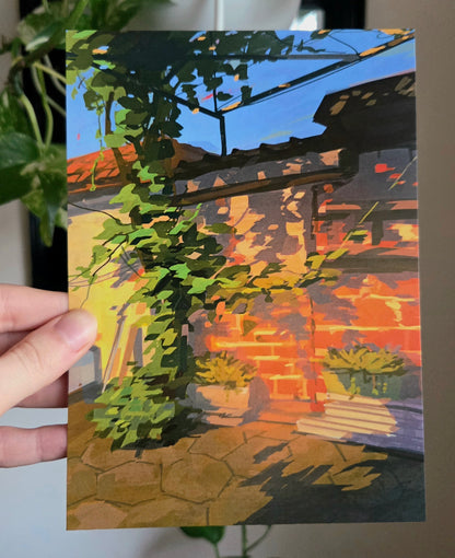 Bulgarian Grapevine Print