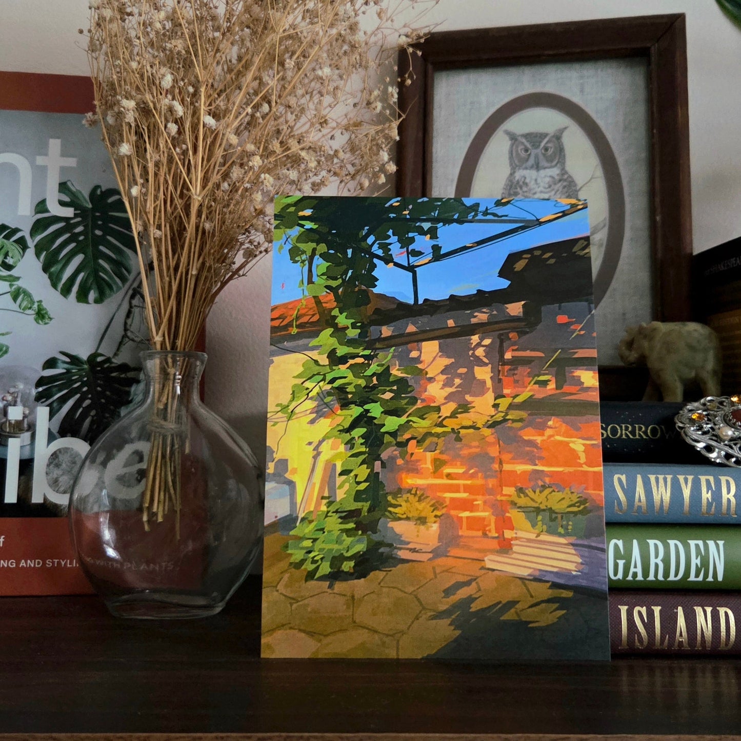 Bulgarian Grapevine Print