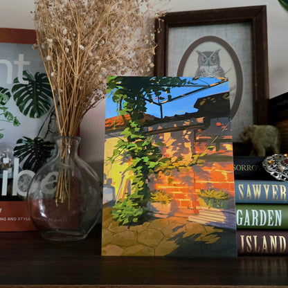 Bulgarian Grapevine Print