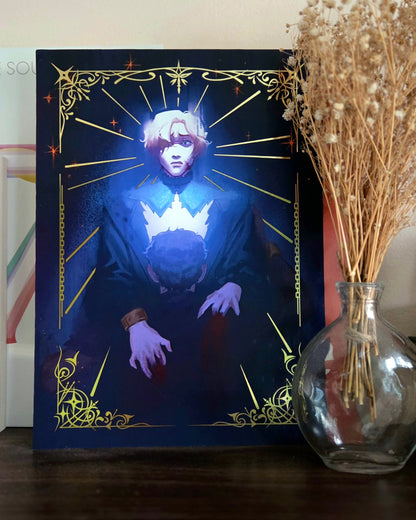 Kings Rising Gold Foil Print