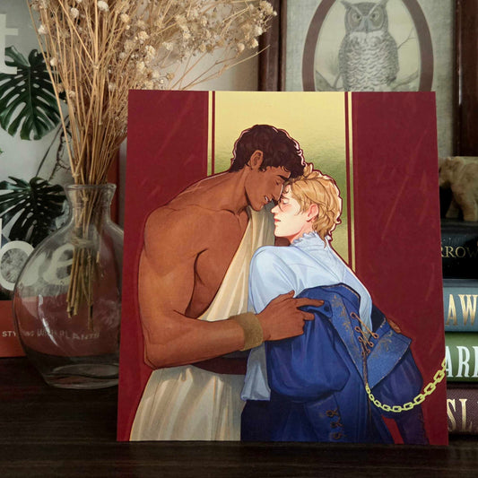 (B-GRADE) Captive Prince(s) Gold Foil Print