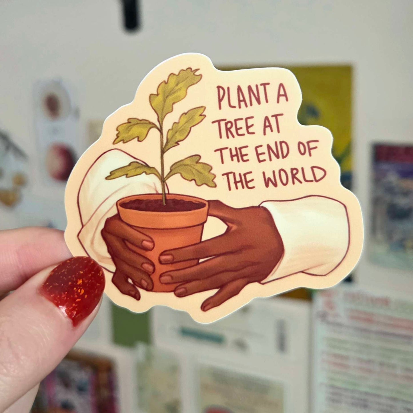 Plant A Tree Sticker