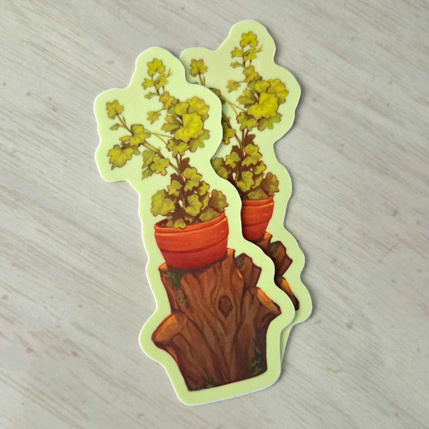 Tree Stump Sticker