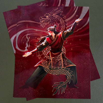 Glossy Firelord Zuko Print