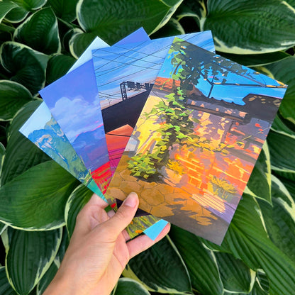 (4) Plein Air Prints - Combo Pack
