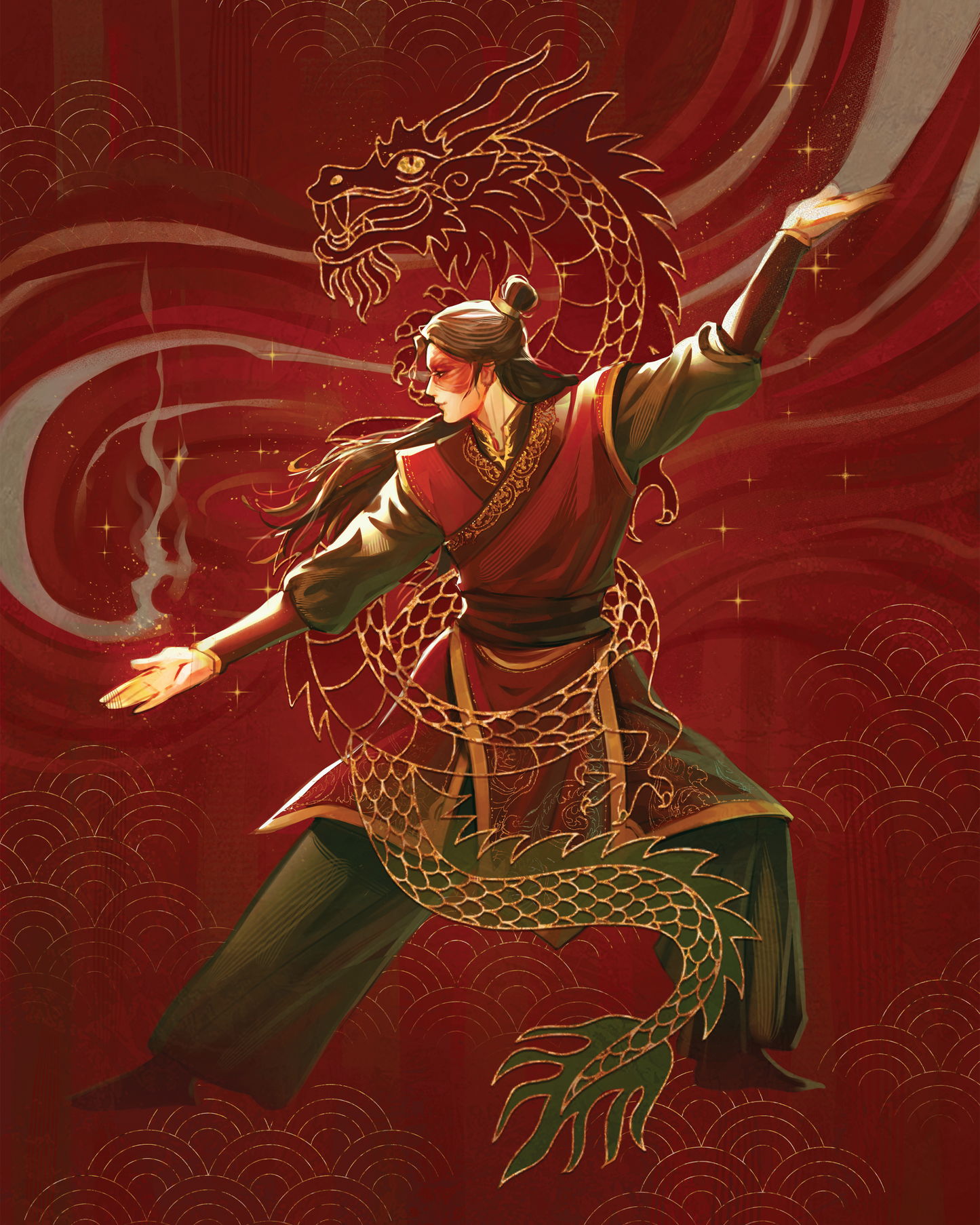 Glossy Firelord Zuko Print