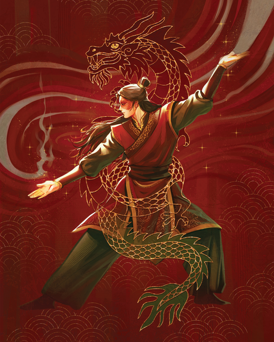 Glossy Firelord Zuko Print