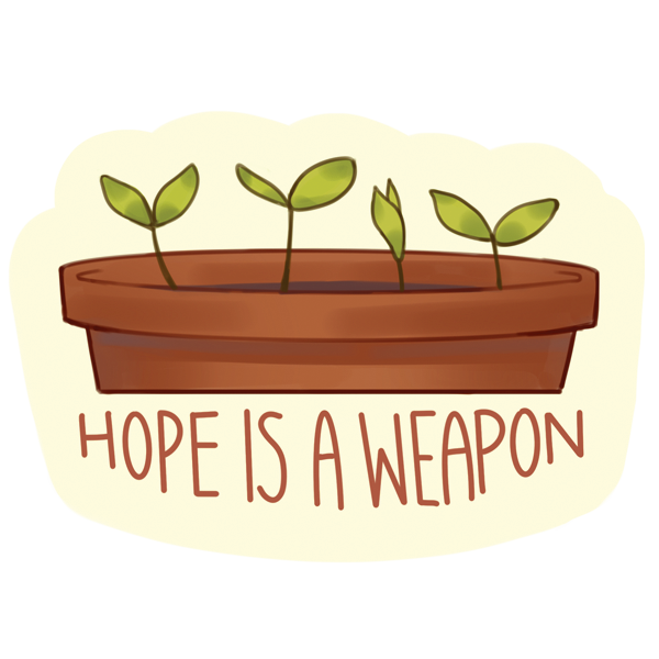 Hope Buds Sticker