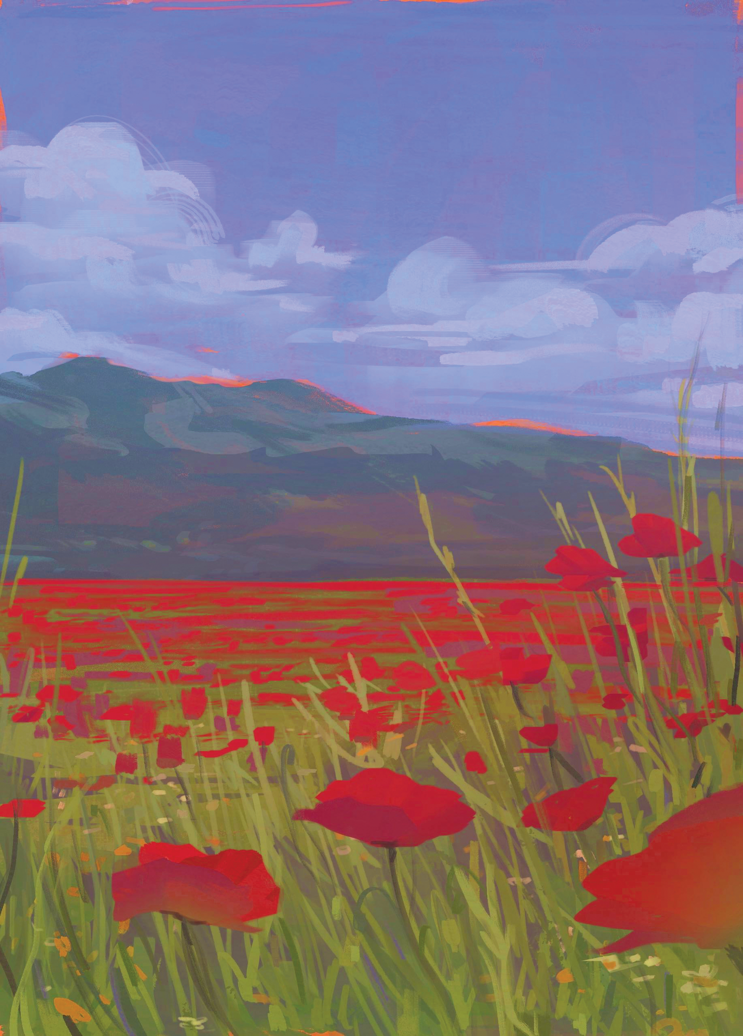 Poppy Fields Print