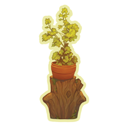 Tree Stump Sticker