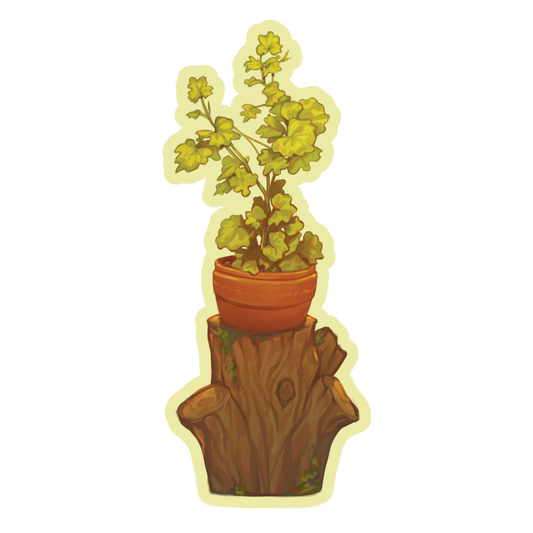 Tree Stump Sticker