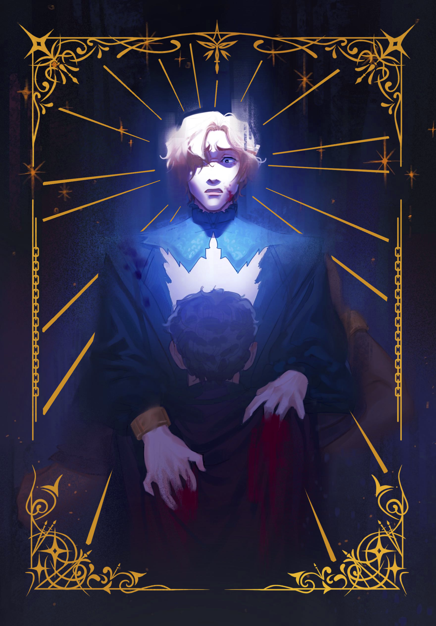 Kings Rising Gold Foil Print
