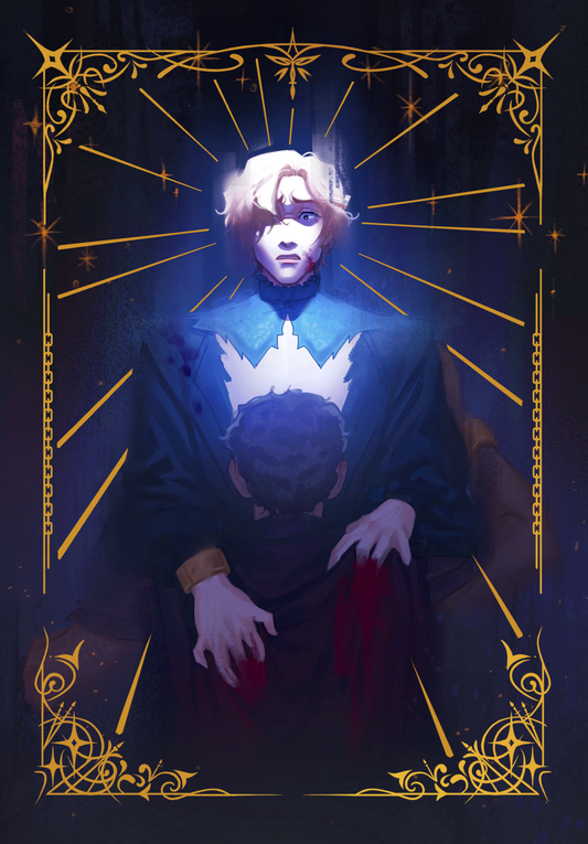 Kings Rising Gold Foil Print